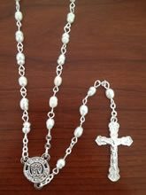 Pearl beads rosary